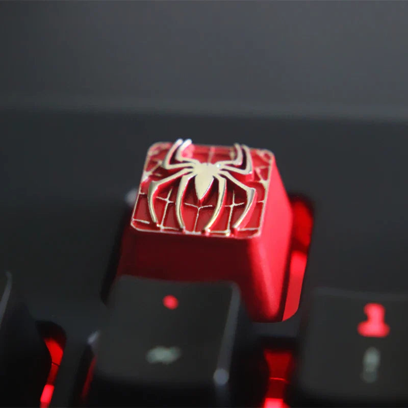 1pc Zinc Aluminium Alloy Key Cap Mechanical Keyboard keycap for CSGO OW Dota 2 PUBG WOW LOL R4 Height Stereoscopic relief