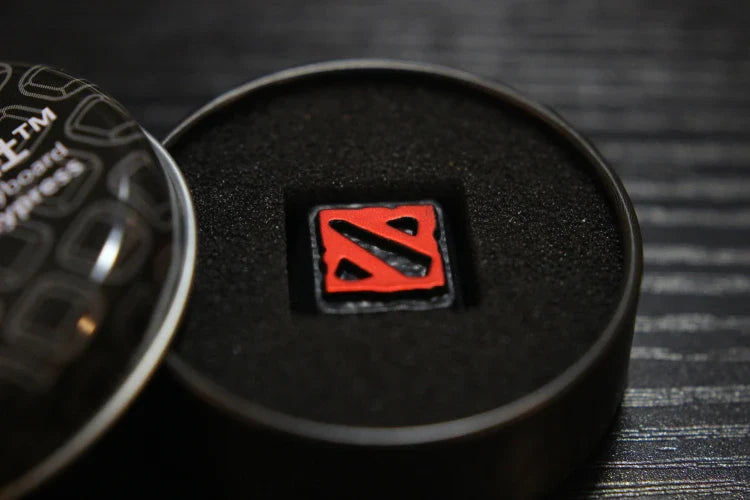 1pc Zinc Aluminium Alloy Key Cap Mechanical Keyboard keycap for CSGO OW Dota 2 PUBG WOW LOL R4 Height Stereoscopic relief