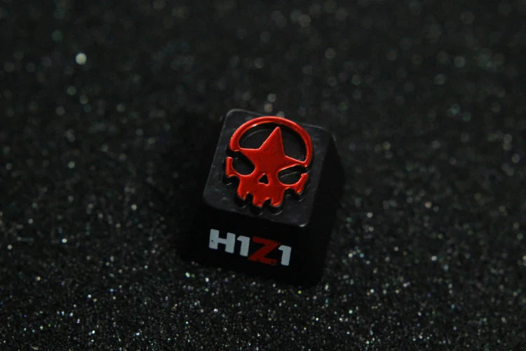 1pc Zinc Aluminium Alloy Key Cap Mechanical Keyboard keycap for CSGO OW Dota 2 PUBG WOW LOL R4 Height Stereoscopic relief