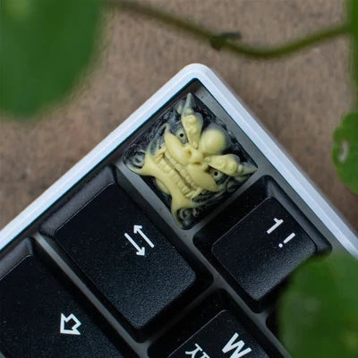 1pc handmade resin keycap for MX switches mechanical keyboard individuality Shishi keycap
