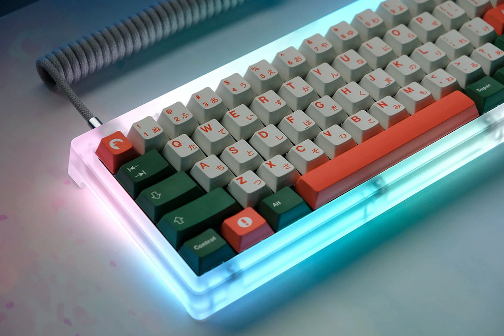 1 Set GMK Kaiju Keycaps PBT Dye Sublimation Key Caps Cherry Profile Keycap With ISO Enter 6U 6.5U 7U Spacebar