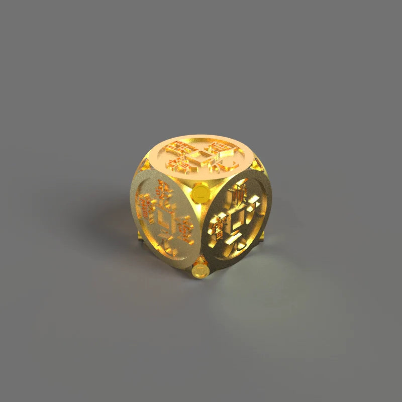1 Piece Handmade Resin Key Cap Chinese Style Lion Dragon Seal Taiji-Bagua Pavilion Buddha Keycap For MX Switches