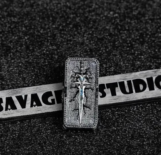 World of Warcraft Frostmourne Anime Keycaps Lich King Translucent Key Caps Mechanical Keyboard Caps Korean Keycap PC Gamer Gifts
