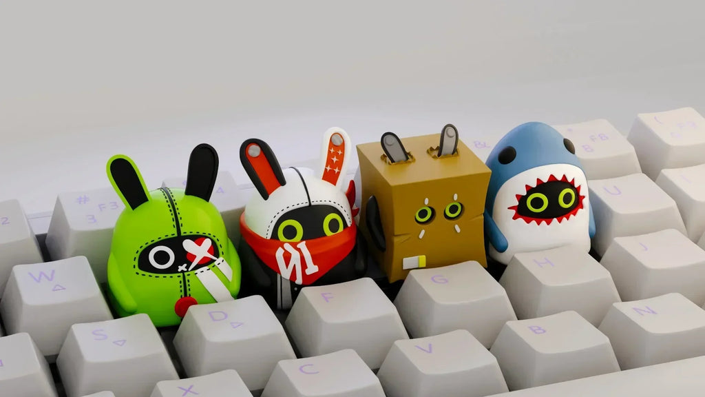 Zenless Zone Zero Keycap Custom Ellen Joe Amime Artisan Keycap Cute Kawaii Korean Point  Key Caps Mechanical Keyboard Accessory