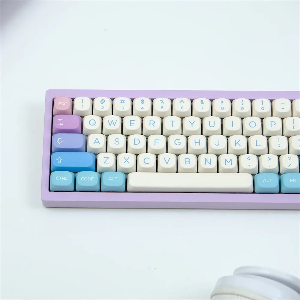 PBT Keycap 129 Key Fairy Keycaps MOA Profile Dye Sublimation Keycap For Gaming Mechanical Keyboard Keycap MX Switch MOA Key Caps
