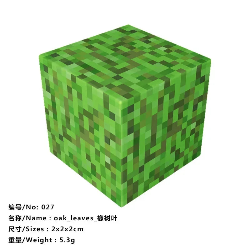 10pcs Minecraftinglys Magnetic Blocks Anime Children Puzzle Assembled Toy Doll Mini Magnetic Cube Model Kids Construction Toys