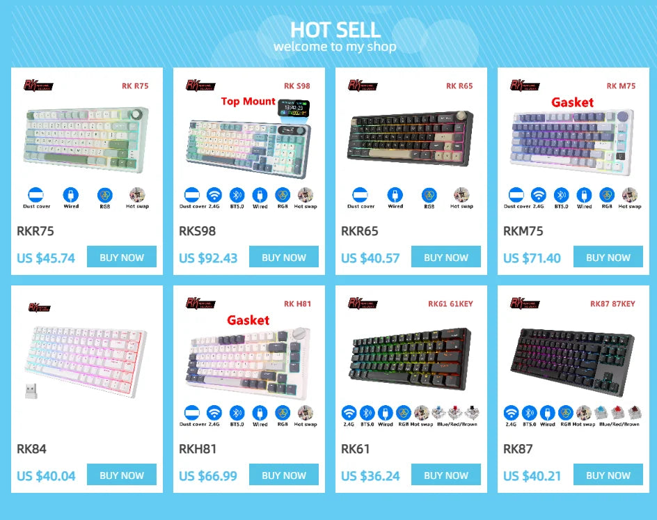 129 Keys Mechanical Keyboard PBT Pudding Keycaps Two-color Injection Molding OEM Character Translucent Keycap for All Keyboards