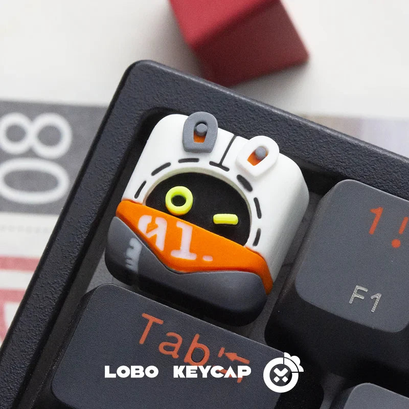 Zenless Zone Zero Keycap Custom Ellen Joe Amime Artisan Keycap Cute Kawaii Korean Point  Key Caps Mechanical Keyboard Accessory