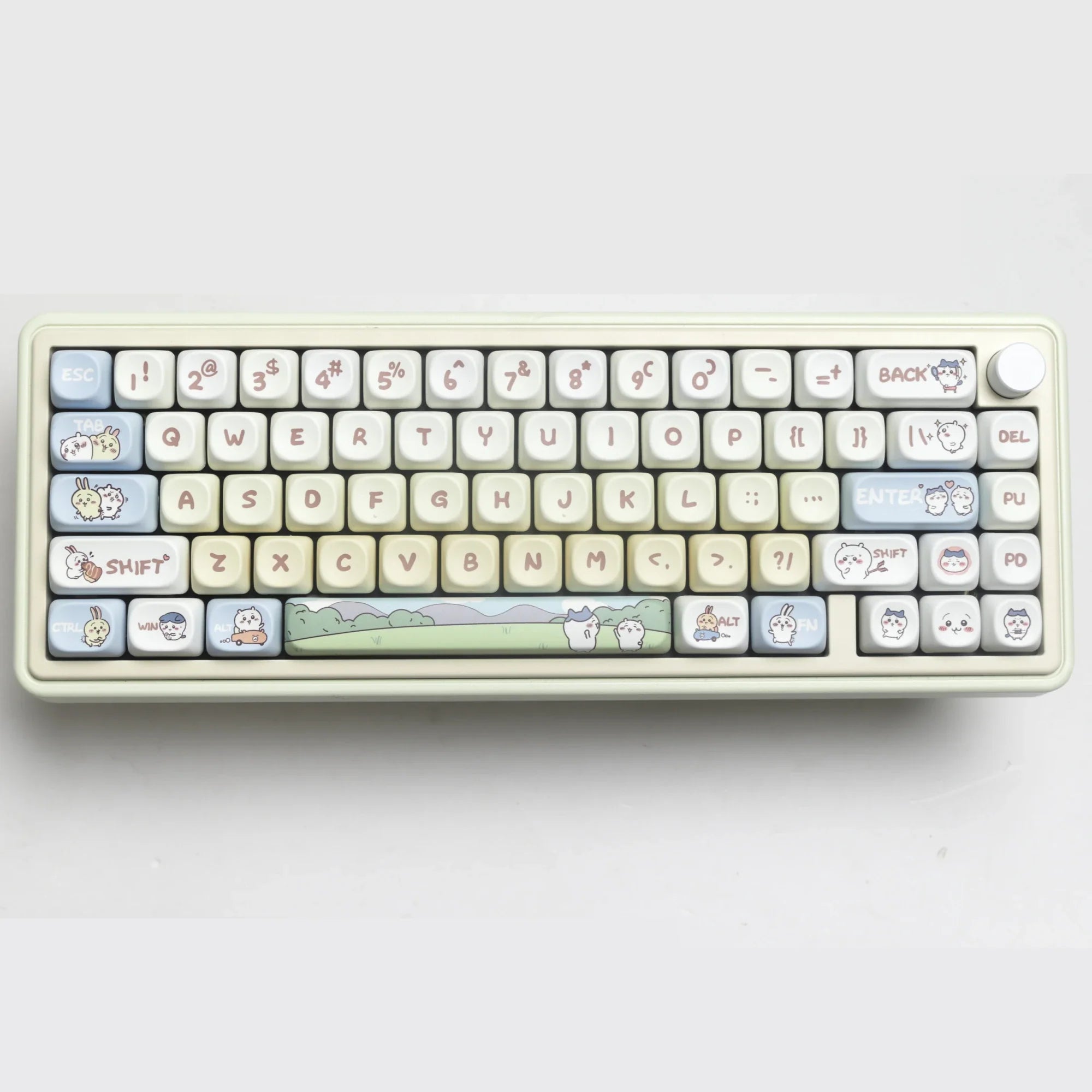 144 Keys Xiaoba Keycaps PBT Keycaps Five-sided Sublimation MOA Profile Keycaps For MX Switch Gaming Mechanical Keyboard Keycap