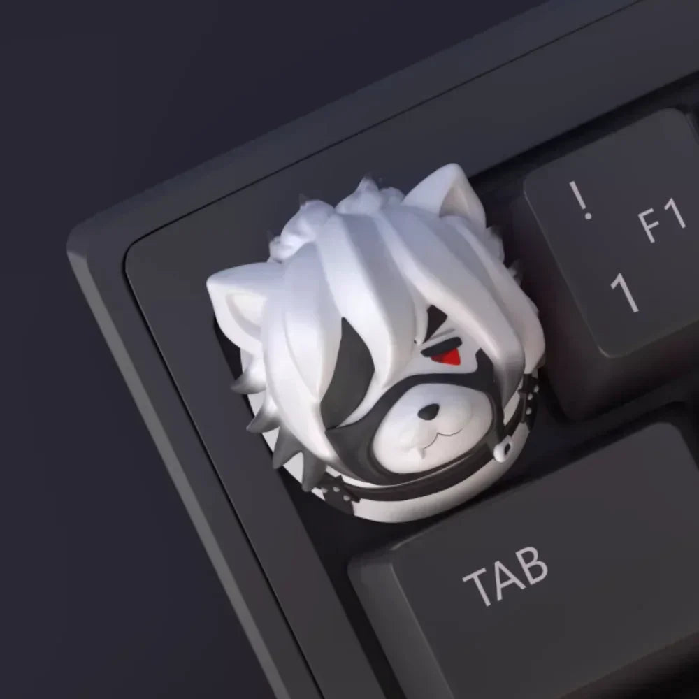 Zenless Zone Zero Keycap Custom Ellen Joe Amime Artisan Keycap Cute Kawaii Korean Point  Key Caps Mechanical Keyboard Accessory