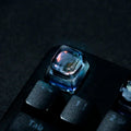 1 Piece Ice Rose/Polar Bear/Steampunk/Gear/Pond Fish/Koi/Stars Artisan Resin Keycaps ESC Mechanical Backlit Keyboard RGB Keycap