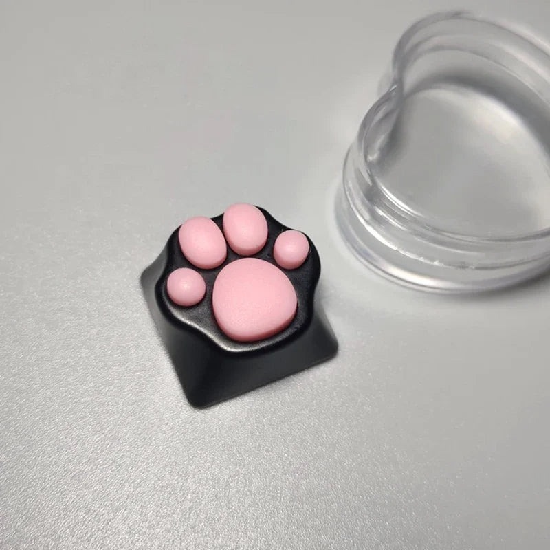 Cat Paws Keycaps For Mechanical Keyboard Animation Metal Custom Keycap Buttons Key Cap For Cherry Mx Switch Artisan keycaps
