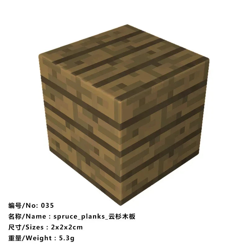 10pcs Minecraftinglys Magnetic Blocks Anime Children Puzzle Assembled Toy Doll Mini Magnetic Cube Model Kids Construction Toys