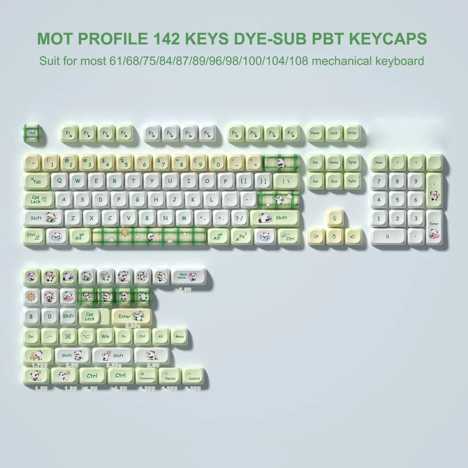 143 Keys Pink Cherry MOA Profile PBT Keycaps Dye Sub Customs  Key caps for 61/87/104 Cherry MX Switch Gaming Mechanical Keyboard