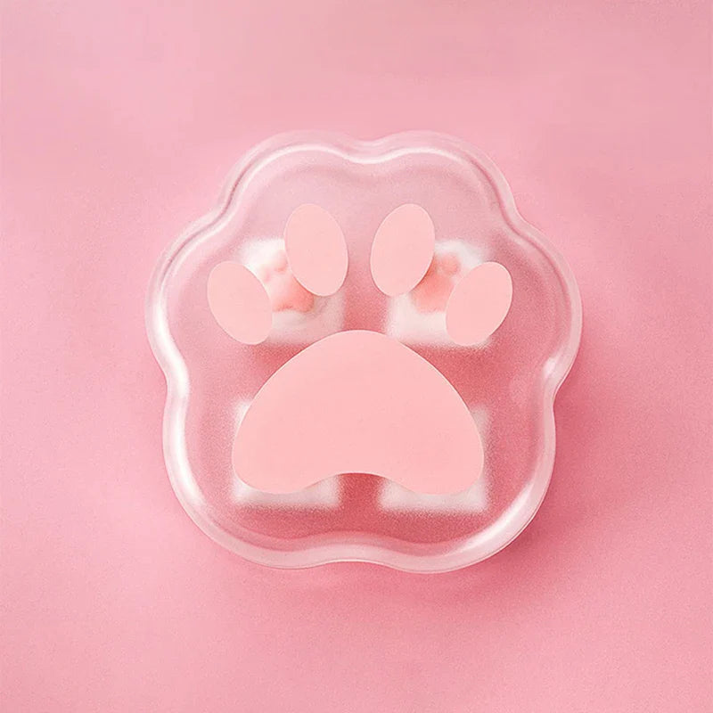 1pc Cute Cat Paw Keycaps For Mechanical Keyboard Cherry MX Switch DIY Custom Key Cap Soft Silicone Keycup Artisan Pink Color