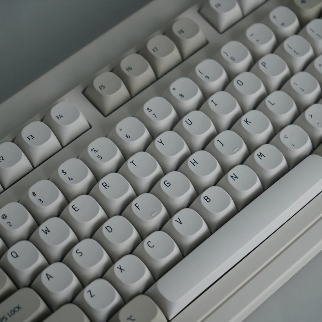 Retro MA Height Keycaps PBT Dye Sub Keycap 131 Keys Minimalist Key Caps For ISO Cherry MX Switch Gaming Mechanical Keyboard GMK