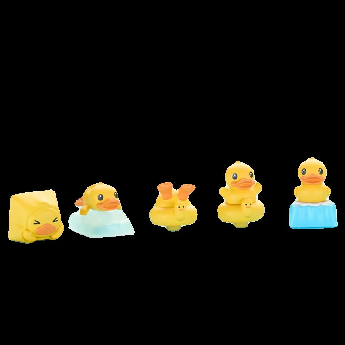 ZOMO X B. Duck 3D Keycap Toy Personalized Mechanical Keyboard PBT Decoration ESC Cherry Axis