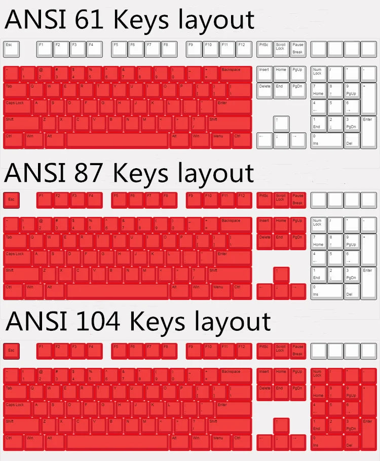 108 Keys/set Blue Archive Kosaka Wakamo Keycap PBT Dye Subbed Backlit Keycaps Anime Gaming Key Caps For ANSI 61 87 104 108