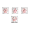 Colorful Paw Keycaps for Standard Mechanical Keyboards Sublimation Dye Technology Keys Caps for Long-Lasting Colors