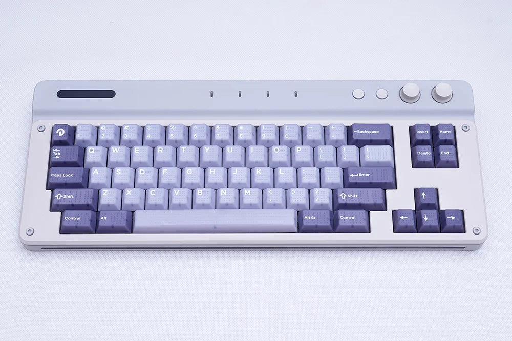 TAC T2 Keyboard Kit Wired Custom CNC Baked Enamel Electrophoresis 65% Configuration Ship Shell Structure PC Positioning Board