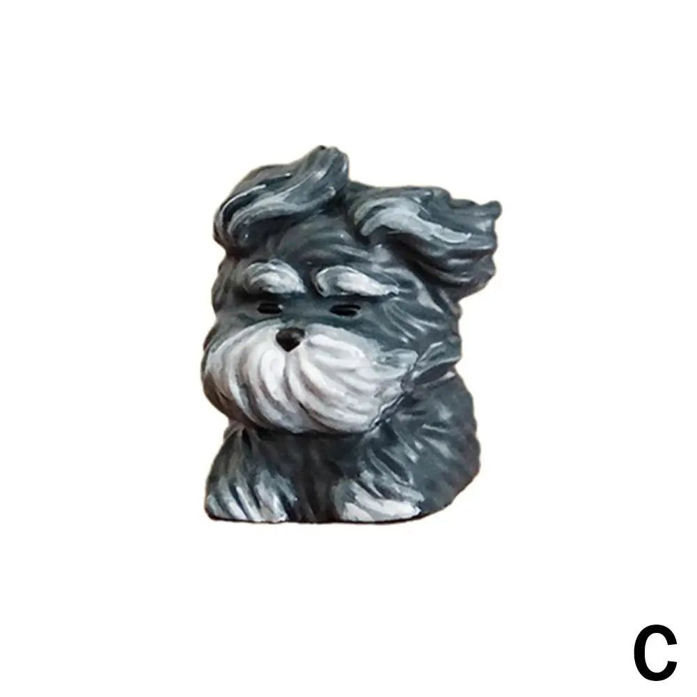 Puppy Personality Key Cap Windblown Puppy Key Cap Single Mechanical Keyboard Cap Rocket Hammer Retro Resin Cute