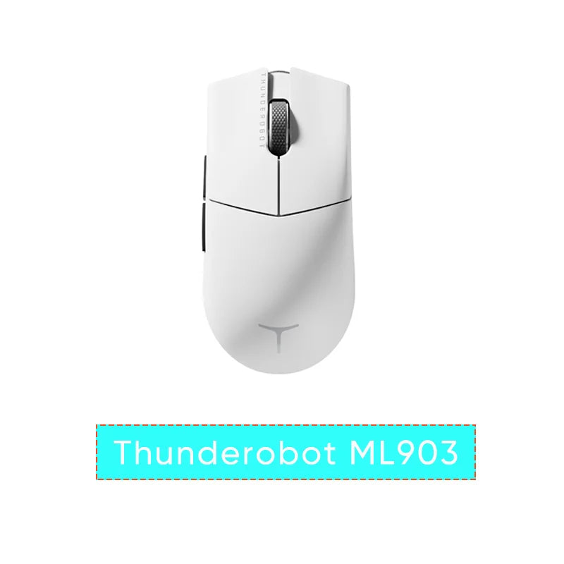 Thunderobot ML903 Mini NearLink Gaming Mouse Tri-Mode Bluetooth Wireless Mouse 30000 DPI Charging Base For Pc Gamer Kit Laptop