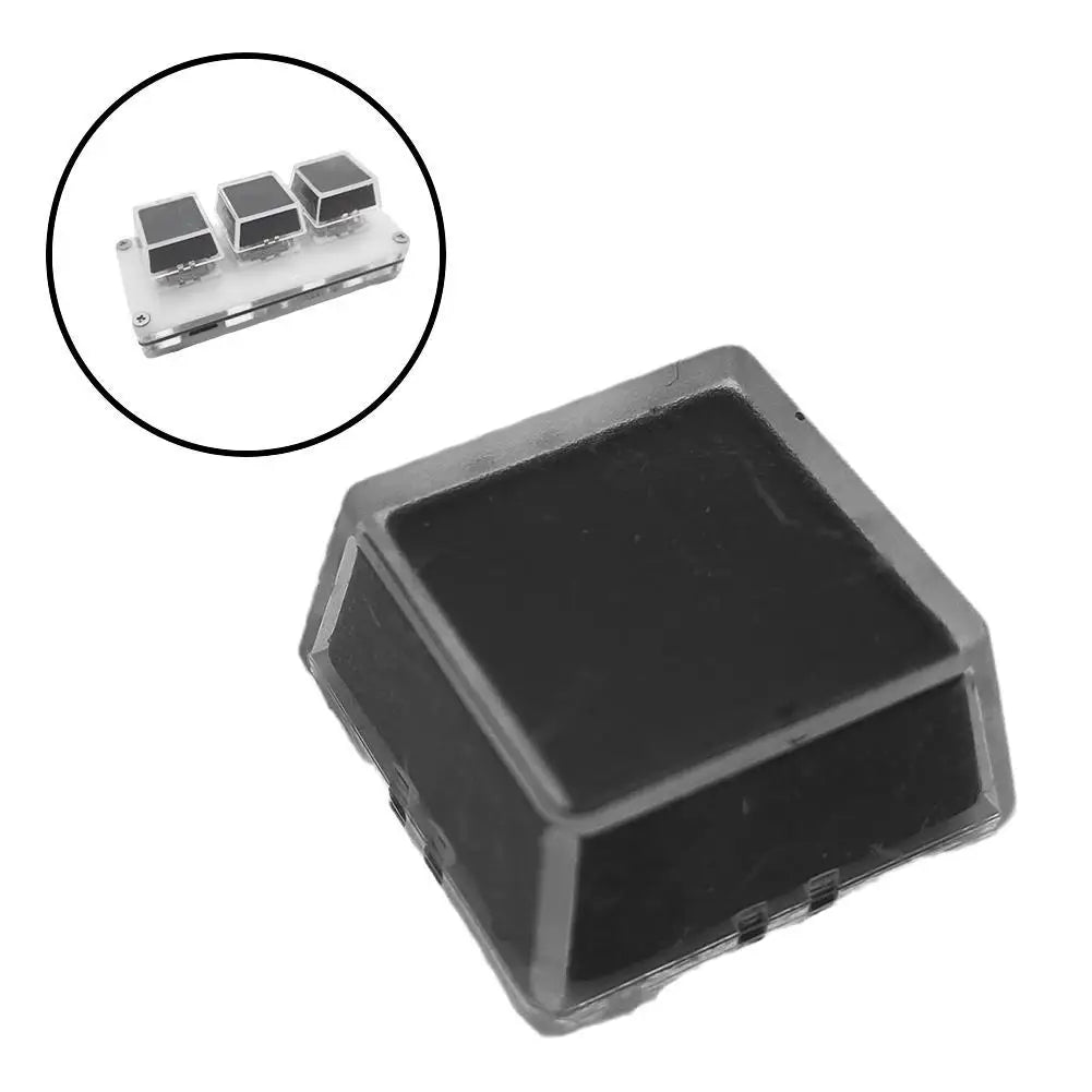 1/10 PcsTransparent Keycaps Double-layer Key Caps Removable Paper Clips Custom Keyboard Keycaps MX Switch Keycap Shell Protectio
