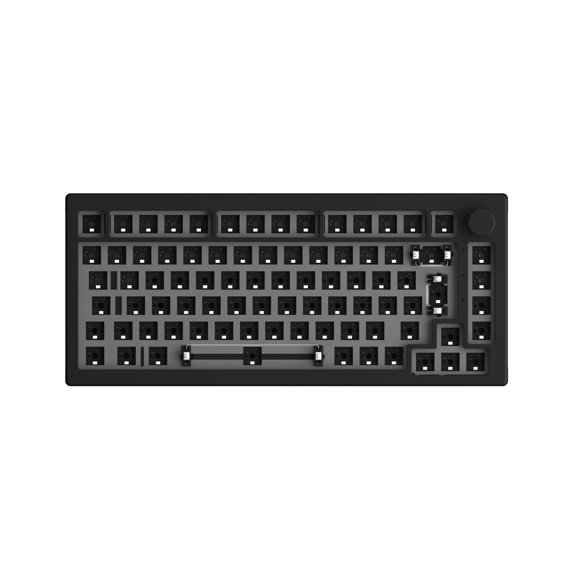 Akko 5075S VIA Kit 75% Barebone Keyboard Kit Custom Mechanical Gaming Keyboard RGB ANSI/ISO 3/5-Pin Hot-swappable Gasket Mounted