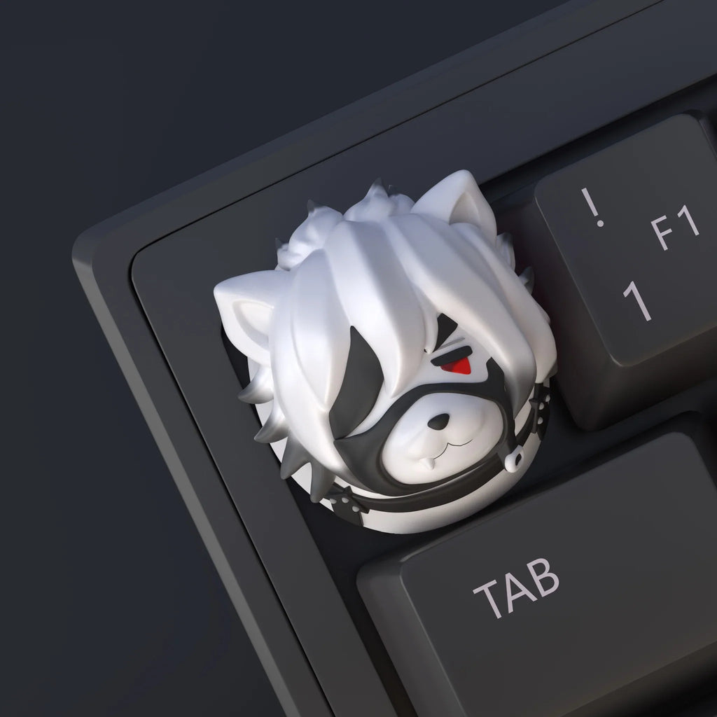 Zenless Zone Zero Keycap Custom Ellen Joe Amime Artisan Keycap Cute Kawaii Korean Point  Key Caps Mechanical Keyboard Accessory