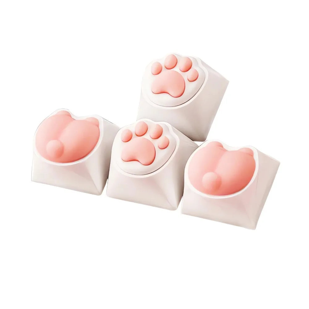 3D Cute Soft Cartoon Keycaps Replace for Cherry MX Gaming Mechanical Keyboard Keycap Keys Anime Custom Key Caps