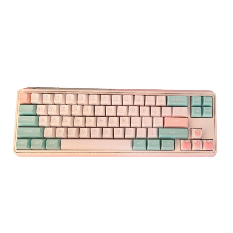 3D Soft Keycap Soft Silicone Cat Paw Shape for MX Structure Mechanical Keyboards