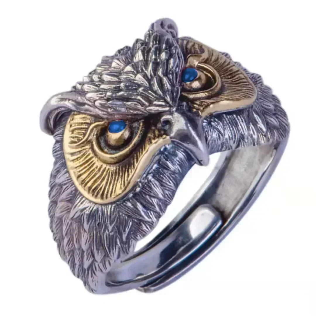 Punk Trend Spider Insect Open Adjustable Ring Men Street Hip Hop Fashion Cool Jewelry Boy Gift