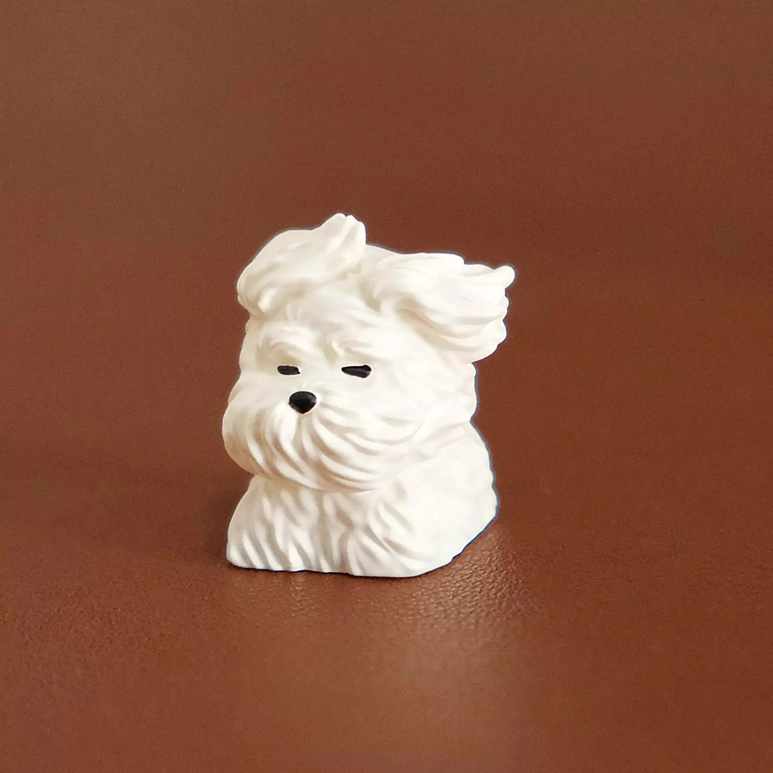 Wind Blown Puppy Customized Key Caps Cute Animal Resin Keycap MX Switch Keycaps for Mechanical Keyboard Caps PC Accessories Gift