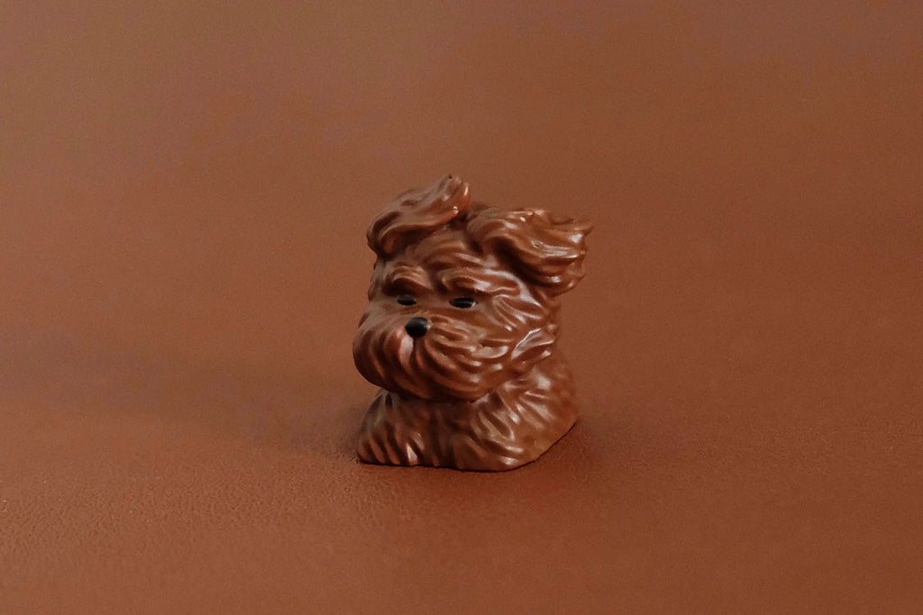 Stray Puppy Key Cap Original Resin Cute Keybaord Caps Customized 1U 3D Keycaps for Mechanical Keyboard Accessories Keycap MX