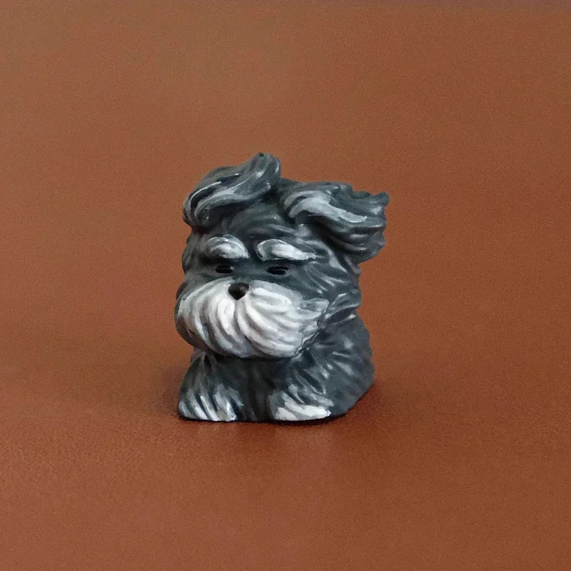 Wind Blown Puppy Customized Key Caps Cute Animal Resin Keycap MX Switch Keycaps for Mechanical Keyboard Caps PC Accessories Gift