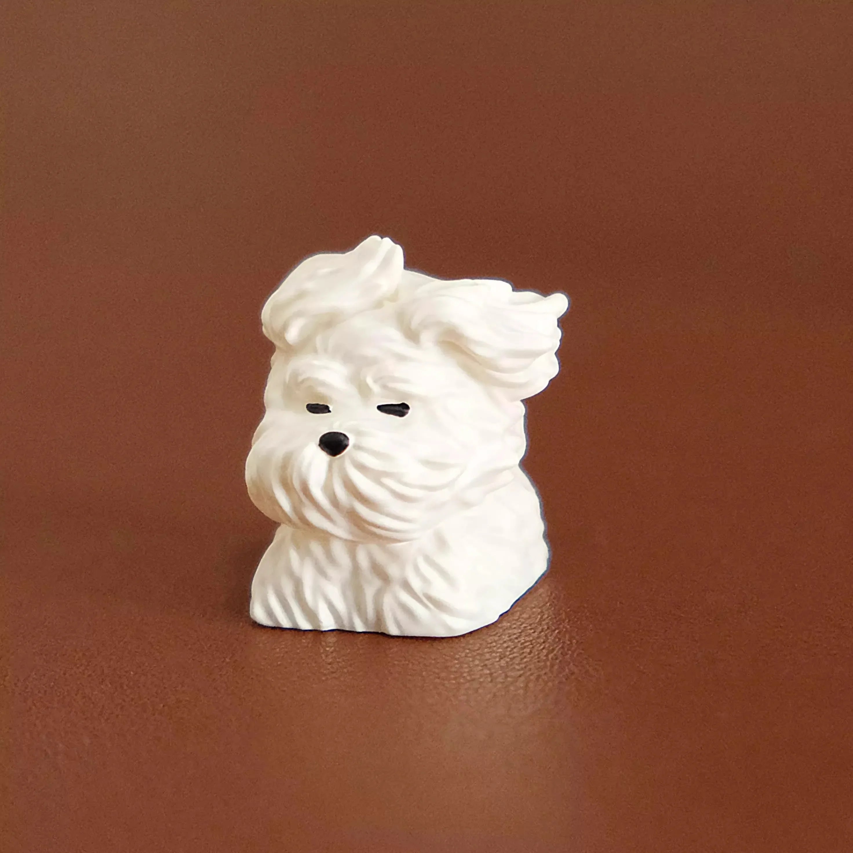 Stray Puppy Key Cap Original Resin Cute Keybaord Caps Customized 1U 3D Keycaps for Mechanical Keyboard Accessories Keycap MX