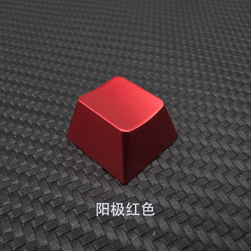 Glass Heart Keycap Custom Point Aluminum Alloy Color Glass Artisan Key Cap Cherry Profile MX Switch Mechanical Keyboard Keycap