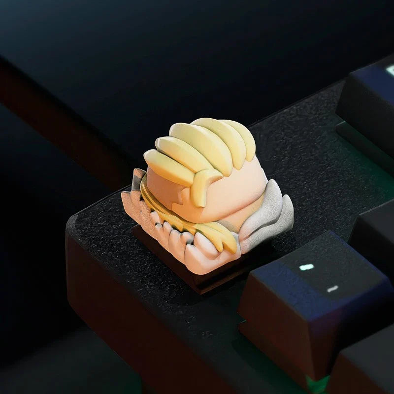 Valorant Keycap Gekko Wingman Anime Keycap Original Resin Keyboard Cap Custom Artisan Key Cap for Mechanical Keyboard Gamer Gift