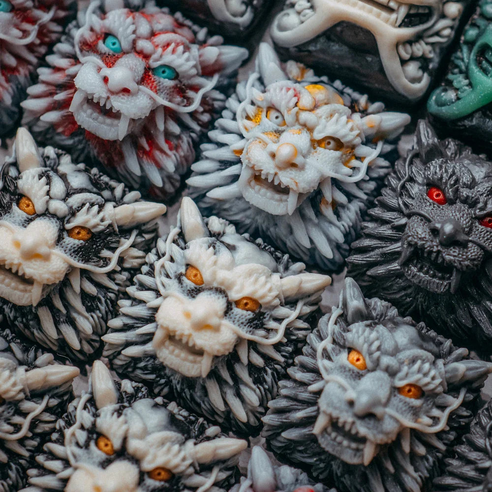 ECHOME Dragon Keycap 3D Resin Keycap for Mechanical Keyboard Custom Handmade Cool Key Cap Keyboard Accessories Decoration Gift