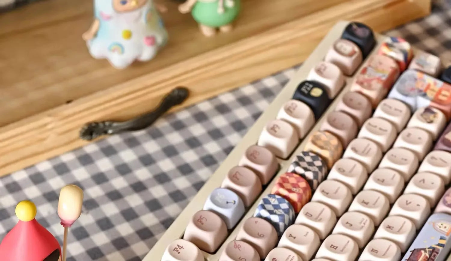 Diagon Alley Theme Keycaps Set PBT Sublimation SOA Cherry Profile Keycaps for Mechanical Keyboard Accessories Custom Key Caps