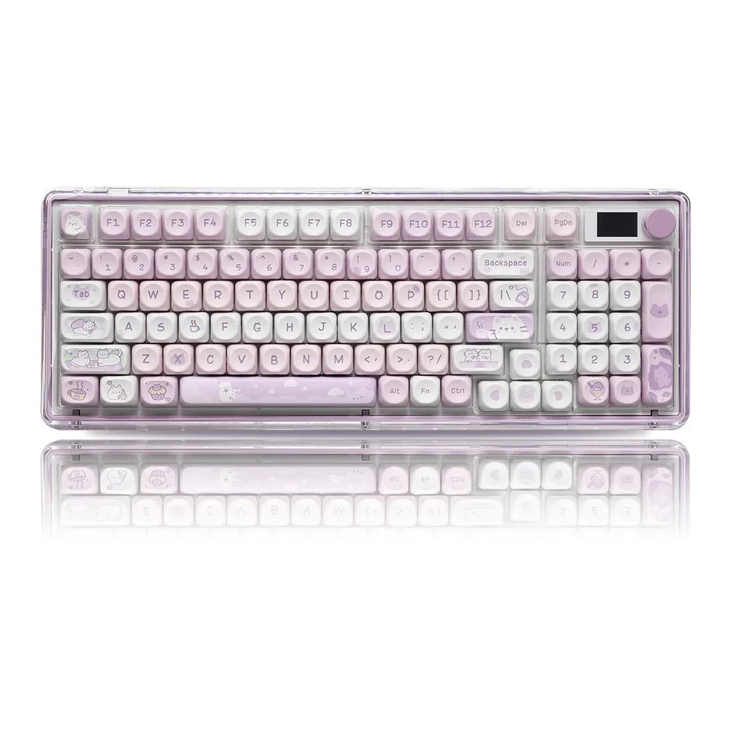 132Keys MOA Profile Keycaps Cartoon PBT Key Caps for 61/64/68/78/84/87/96/104/108 Keys Gaming Mechanical Keyborad MX Swtiches