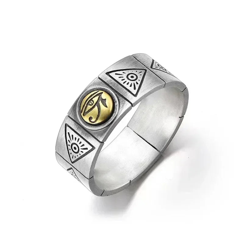 Punk Trend Spider Insect Open Adjustable Ring Men Street Hip Hop Fashion Cool Jewelry Boy Gift
