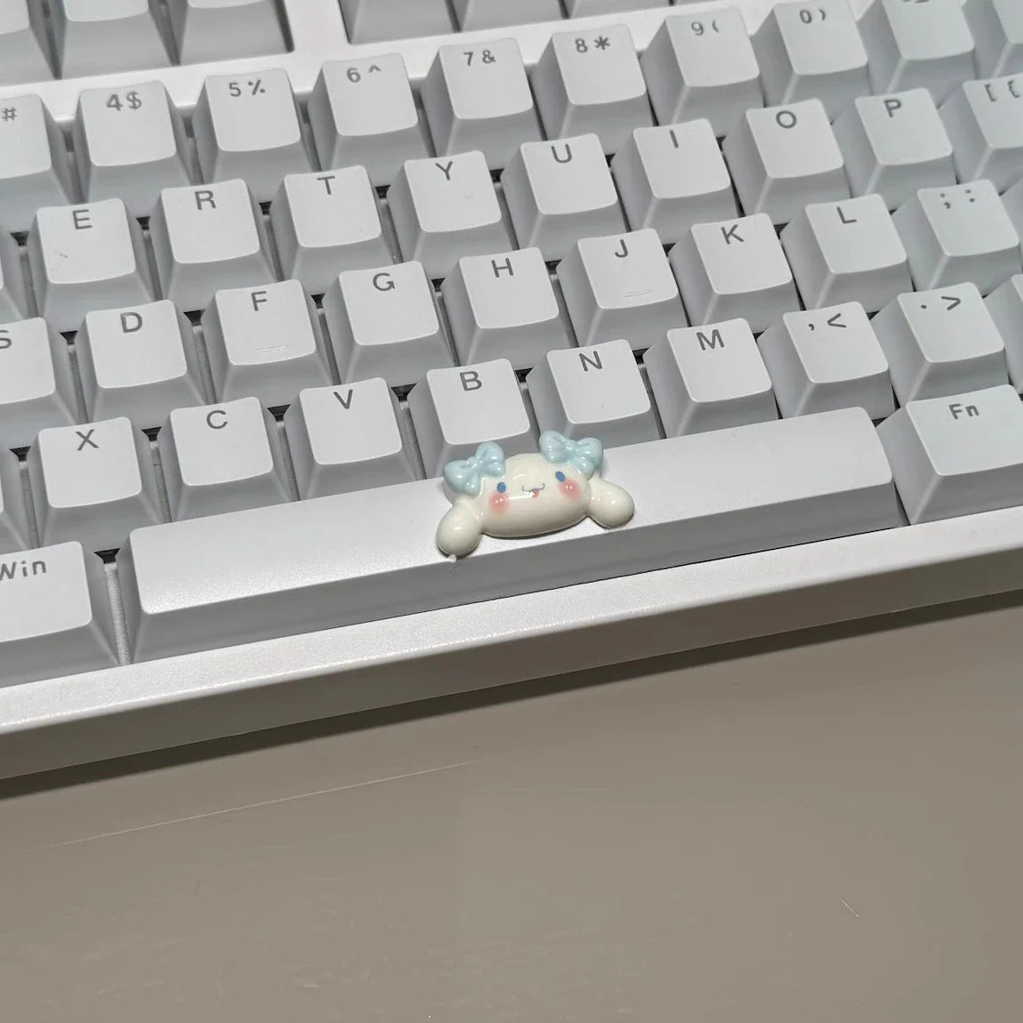 6.25u Space Keycap Cross Axis Mechanical Keyboard OEM Height Bow Rabbit Rabbit Personalized Key Caps
