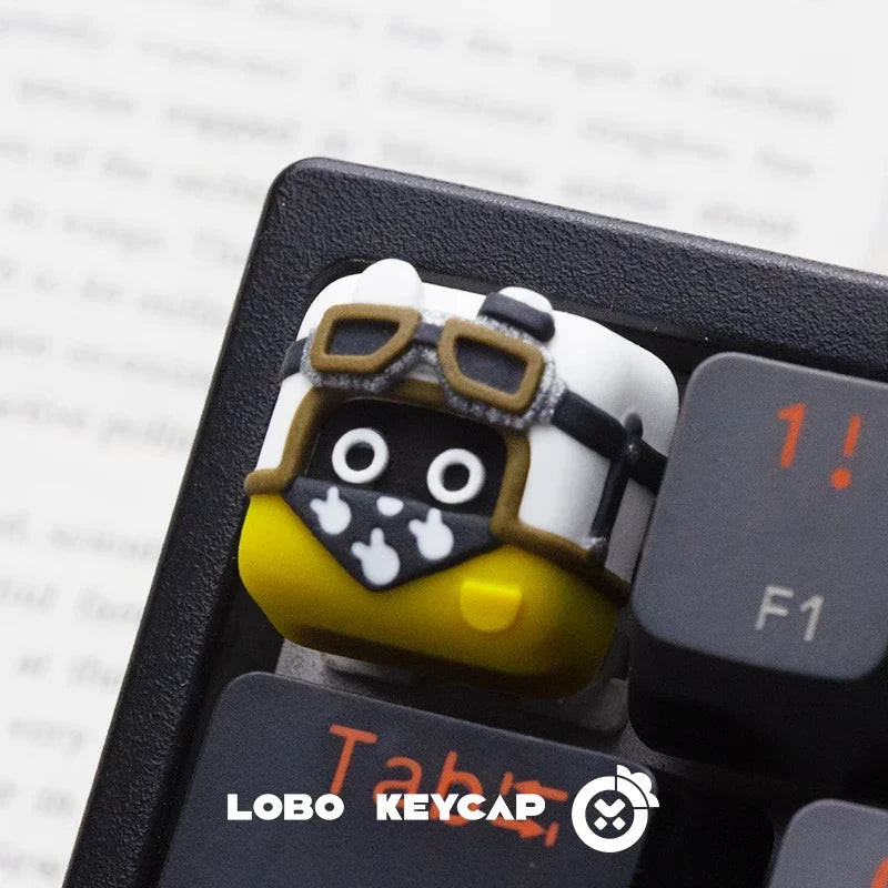 Zenless Zone Zero Anime Keycaps Creative Resin Mechanical Keyboard Keycaps Customized Keycaps Anime Game Sharkboo Key Cap Gifts