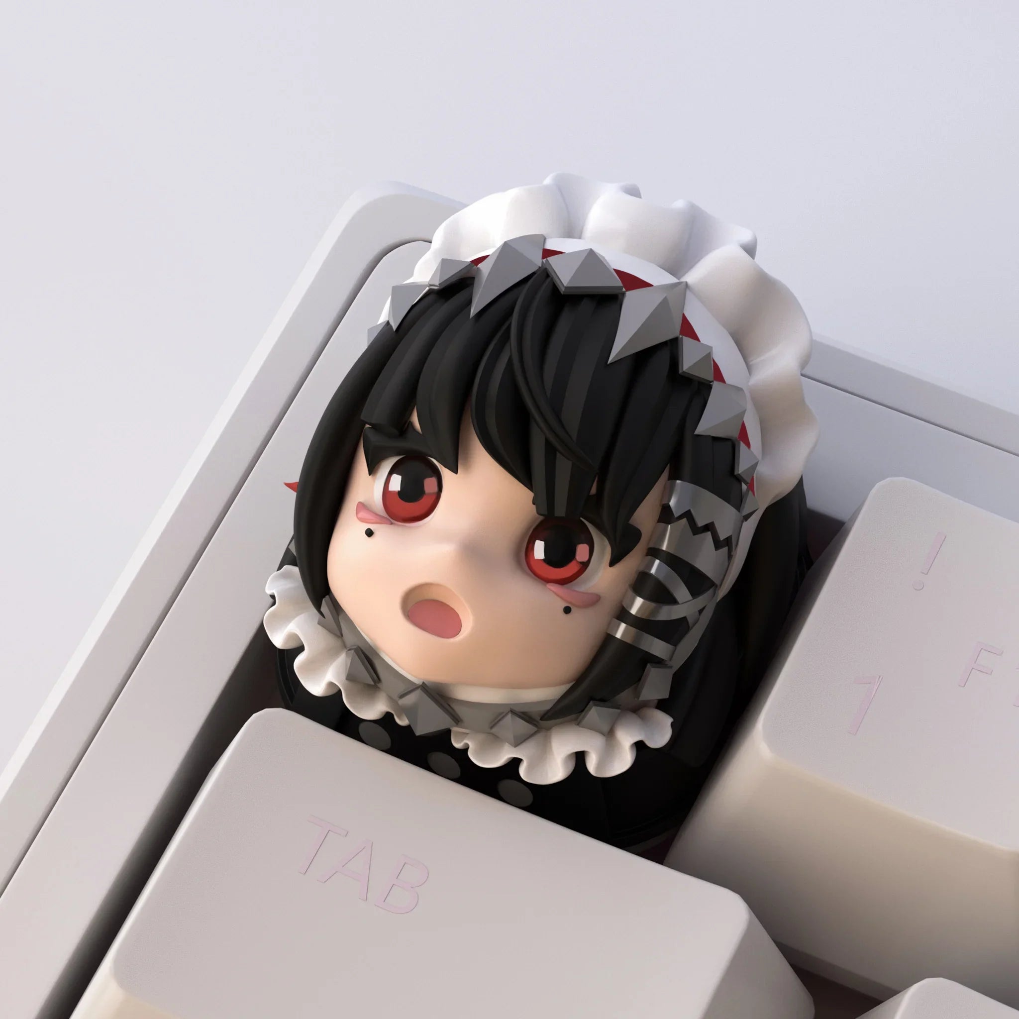 Zenless Zone Zero Keycap Custom Ellen Joe Amime Artisan Keycap Cute Kawaii Korean Point  Key Caps Mechanical Keyboard Accessory