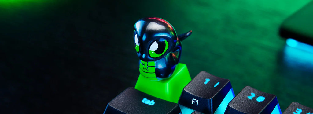 Razer Sneki Snek Keycap Cute Companion Keyboard Accessory Made of ABS and PVC Fits all Razer Mechanical and Optical Keyboards