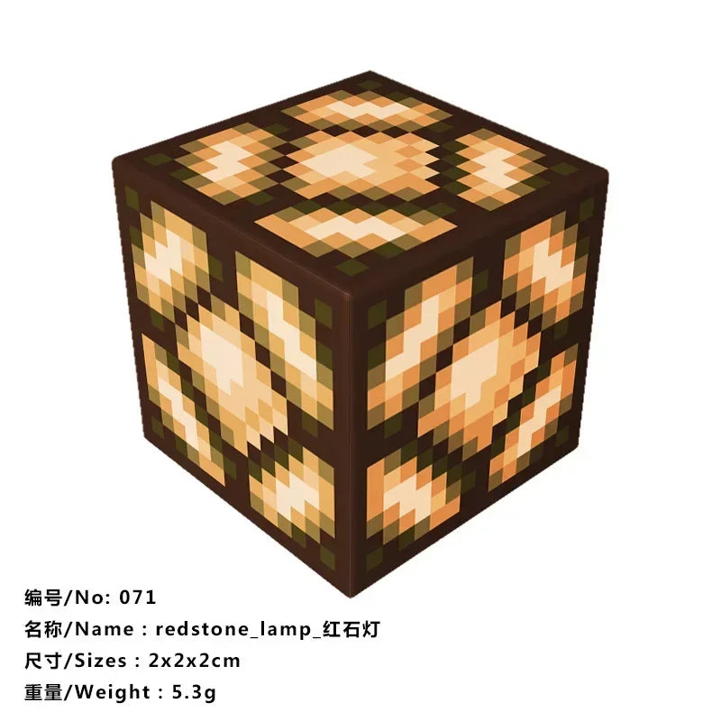 10pcs Minecraftinglys Magnetic Blocks Anime Children Puzzle Assembled Toy Doll Mini Magnetic Cube Model Kids Construction Toys