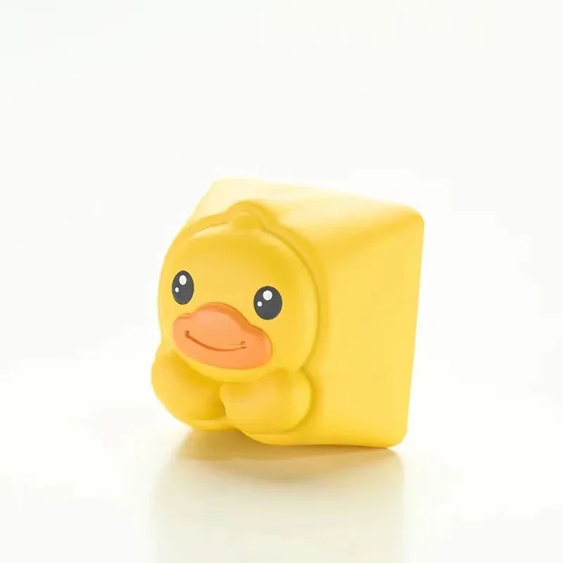 ZOMO X B. Duck 3D Keycap Toy Personalized Mechanical Keyboard PBT Decoration ESC Cherry Axis