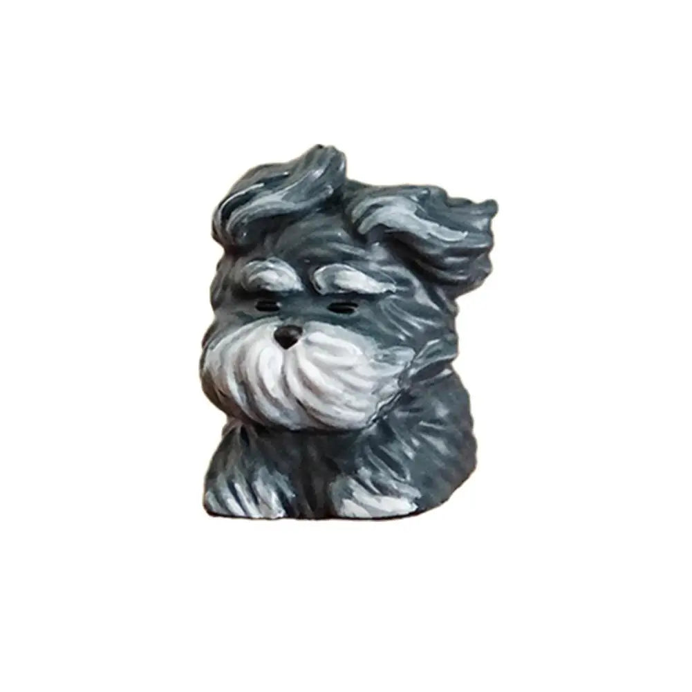 Puppy Personality Key Cap Windblown Puppy Key Cap Single Mechanical Keyboard Cap Rocket Hammer Retro Resin Cute