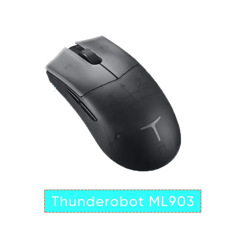 Thunderobot ML903 Mini NearLink Gaming Mouse Tri-Mode Bluetooth Wireless Mouse 30000 DPI Charging Base For Pc Gamer Kit Laptop